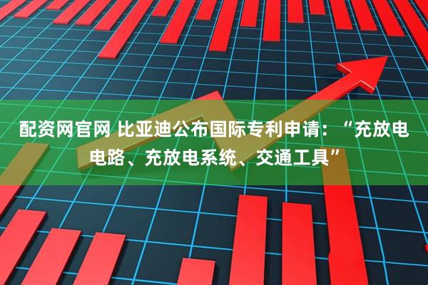 配资网官网 比亚迪公布国际专利申请：“充放电电路、充放电系统、交通工具”